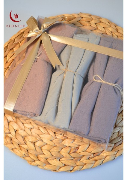 Bambu Kraş Şal – 75X210 cm | Nefes Alabilir, Terletmez, Tok Duruşlu Mevsimlik Kumaş (3'lü Kutu) modelleri