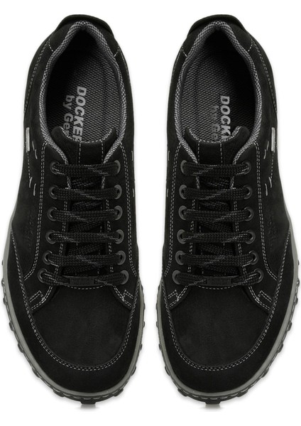 217111 M Waterresistant Günlük Siyah Erkek Ayakkabı modelleri