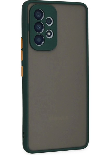 Newface Samsung Galaxy A33 5g Kılıf Montreal Silikon Kapak - Yeşil modelleri