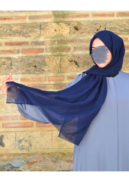 Konfor Bambu Şal Lacivert– Tok Duruşlu, Kaymaz