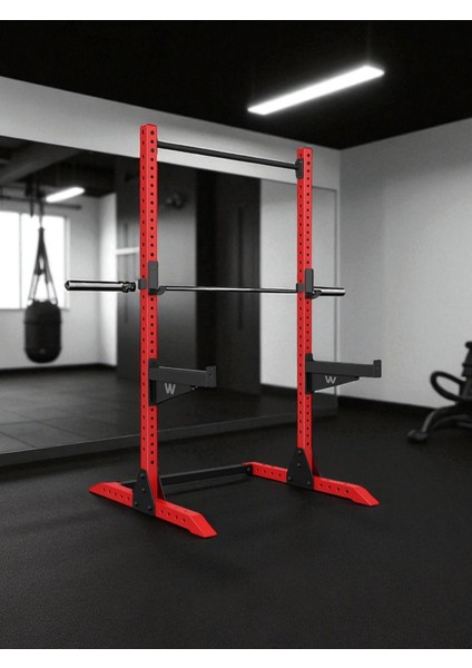 Pro Squat Stand – Bench Press & Barfix Kullanımına Uygun (J-Cups + Emniyet Kolları Dahil) modelleri
