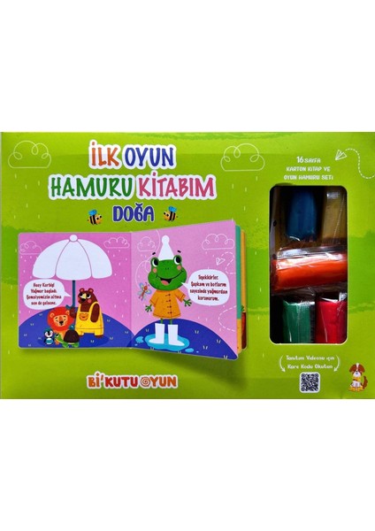 İlk Oyun Hamuru Kitabım - Doğa (Oyun Hamuru Hediyeli) - Nagehan Pehlivan