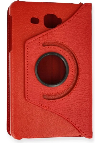 Newface Samsung Galaxy T280 Tab A 7 Kılıf 360 Tablet Deri Kılıf - Kırmızı fiyatları