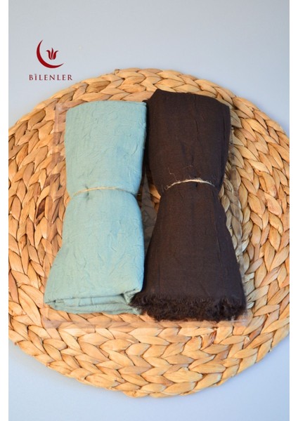 Bambu Kraş Şal – 75X210 cm | Nefes Alabilir, Terletmez, Tok Duruşlu Mevsimlik Kumaş (2'li Kutu) fiyatları