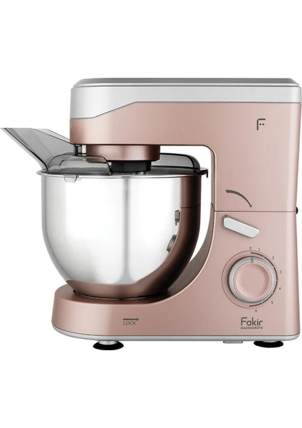 Arya Rosie Mutfak Şefi 1500W 5 Litre 6 Kademeli Paslanmaz Çelik Hazne ve Aparatlar Pembe Renk