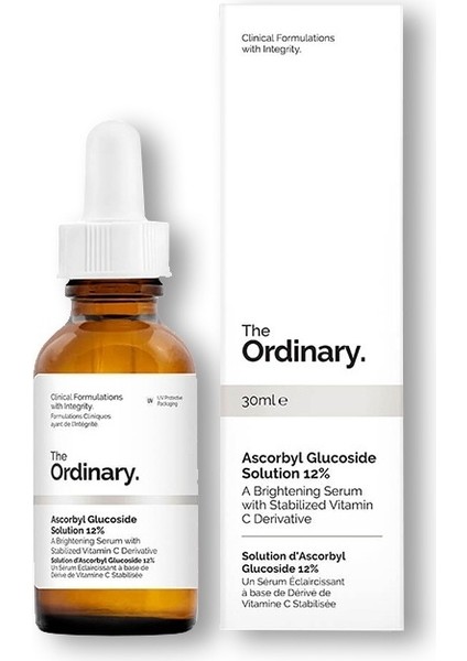 Ascorbyl Glucoside Solution 12% 30 ml fiyatları