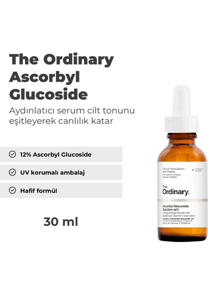 Ascorbyl Glucoside Solution 12% 30 ml modelleri