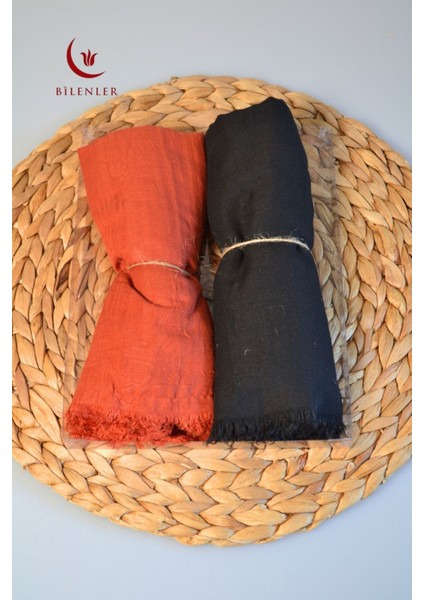 Bambu Kraş Şal – 75X210 cm | Nefes Alabilir, Terletmez, Tok Duruşlu Mevsimlik Kumaş (2'li Kutu) fiyatları