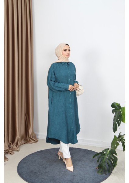 Düğmeli Uzun Tunik fiyatları