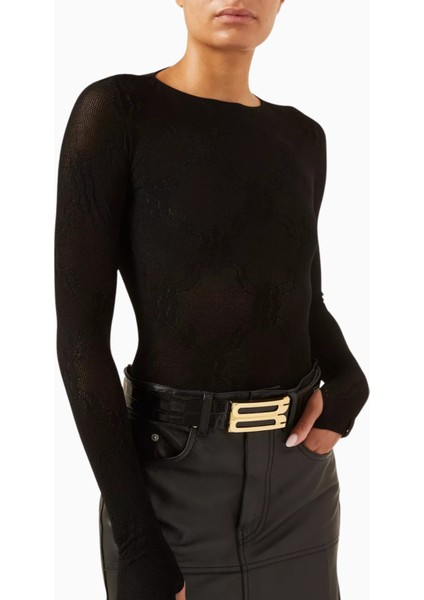 Regular Frame Timsah Desenli Kemer fiyatları