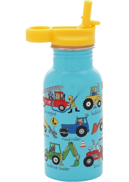 2'li 400ML Pipetli Paslanmaz Çelik Matara Wheels-Train fiyatları