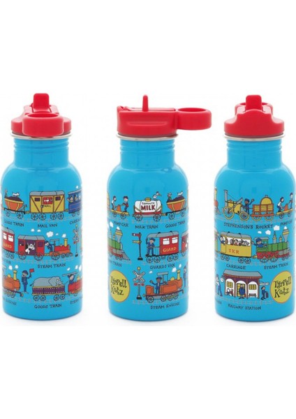 2'li 400ML Pipetli Paslanmaz Çelik Matara Wheels-Train indirimleri