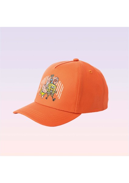 Nickelodeon Sünger Bob Kare Pantolon ve Arkadaşları Turuncu Erkek Çocuk Şapkası fiyatları