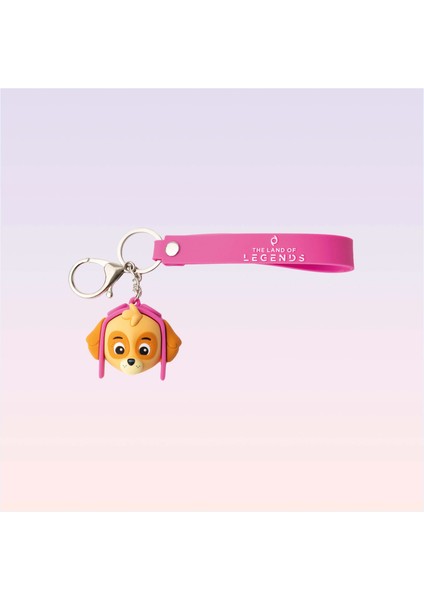 Nickelodeon Paw Patrol Skye Figürlü 3D Anahtarlık