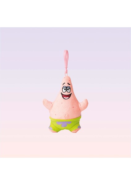 Nickelodeon Sünger Bob Kare Pantolon Patrick Yıldız Figürlü Peluş Anahtarlık