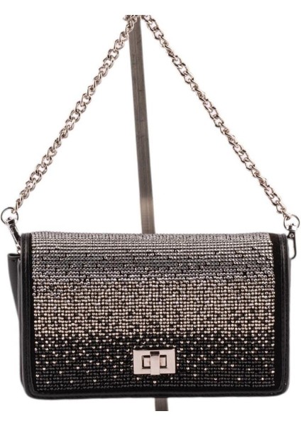 Guja 25YG293 Kadın Hakiki Deri Taşlı Küçük Çanta