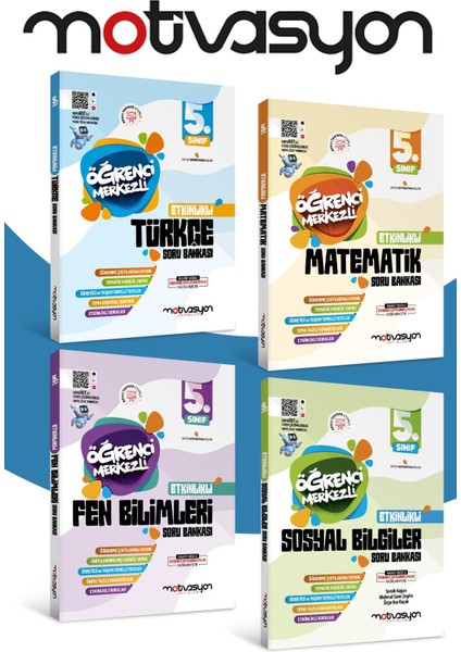 5. Sınıf Etkinlikli Tematik Fasikül Soru Bankası Seti 4 Eser fiyatları
