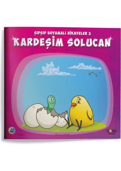 3-7 Yaş Eğitici Öğretici Okul Öncesi Boyamalı Hikaye Çocuk Kitabı Seti 6 Kitap indirimleri