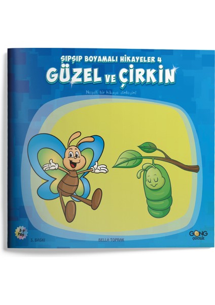 3-7 Yaş Eğitici Öğretici Okul Öncesi Boyamalı Hikaye Çocuk Kitabı Seti 6 Kitap