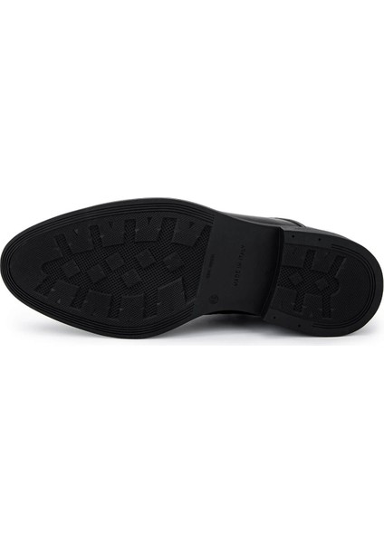 Erkek Hakiki Deri Siyah Bot 664 46521 Erk Bot SK25-26 Nero modelleri