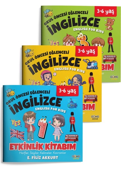 3-6 Yaş Dev Çocuk Etkinlik 21'li Kitap Seti