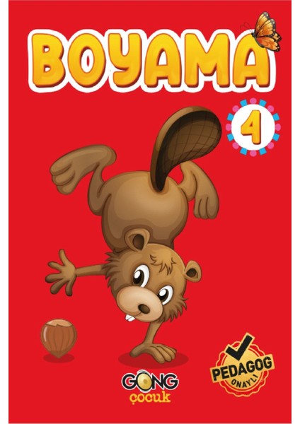 Okul Öncesi Eğitici Etkinlikli Çocuk Boyama Kitabı 24 Sayfa