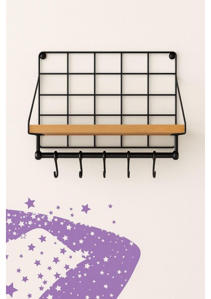 Tel Askılıklı Ahşap Standlı Kancalı Mutfak Rafı Mutfak Banyo Düzenleyici fiyatları