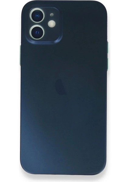 Newface iPhone 12 Mini Kılıf Pp Ultra Ince Kapak - Mavi