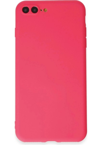 Newface iPhone 7 Plus Kılıf First Silikon - Pembe