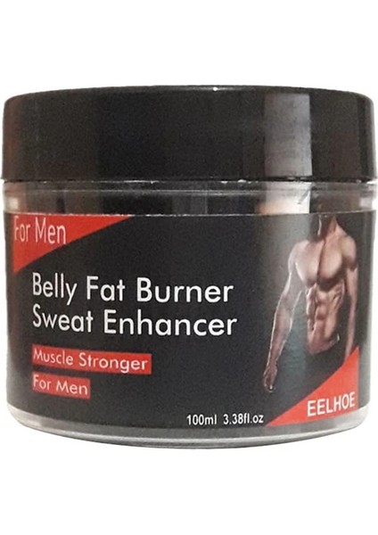 Belly Fatburner Sweat Enhancer Erkeklere Özel Kas Şekillendirme Kremi 100 ml