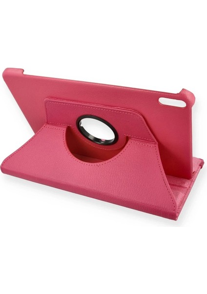 Newface Huawei Matepad Pro 10.8 Kılıf 360 Tablet Deri Kılıf - Pembe