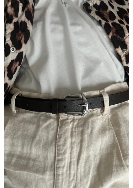 Boris Gümüş Tokalı Kemer