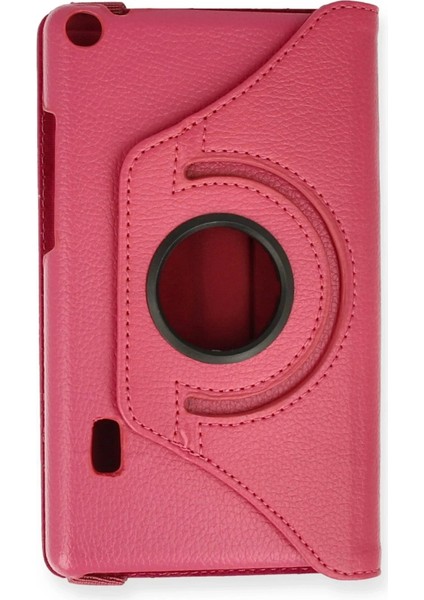 Newface Huawei Mediapad T3 7 Kılıf 360 Tablet Deri Kılıf - Pembe fiyatları