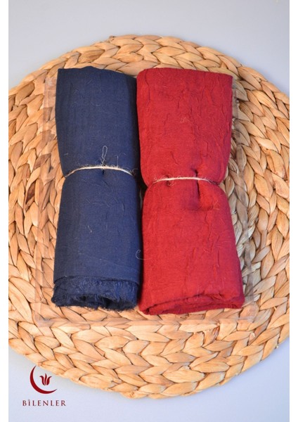 Bambu Kraş Şal – 75X210 cm | Nefes Alabilir, Terletmez, Tok Duruşlu Mevsimlik Kumaş (2'li Kutu) fiyatları