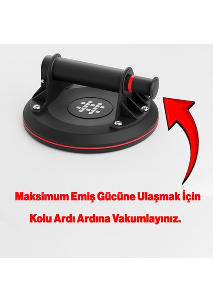 140 kg Vakumlu Vantuz Yüksek Güçlü Emiş Cam Seramik Mermer Ağır Yük Taşıma Vakum Vantus fiyatları