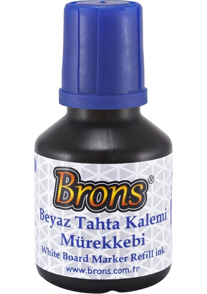 Mavi Tahta Kalemi Mürekkebi 30 cc Yerli Üretim