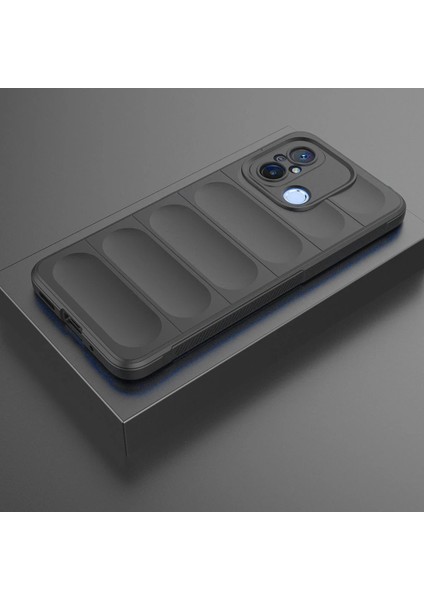 Newface Xiaomi Redmi 12C Kılıf Optimum Silikon - Siyah modelleri