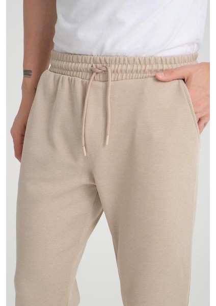 Premium Oxford Örme Regular Fit Duble Paça Erkek Pantolon- Bej fiyatları