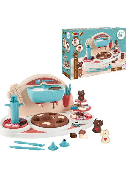 Chef Çikolata Fabrikası Oyun Seti - 5 Yaş ve Üzeri – Gerçek Çikolatacı Deneyimi