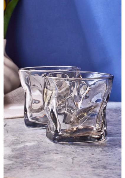 Piero Füme 2'li Kristal Cam Bardak 200 ml modelleri