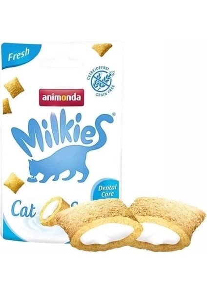 Animonda Milkies Fresh Dental Kedi Ödül Bisküvisi 30 gr