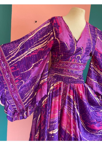 Ipek Yaldızlı Palazzo Pantolon & Bağlamalı Üst Takım – Bohem Şık Tasarım fiyatları