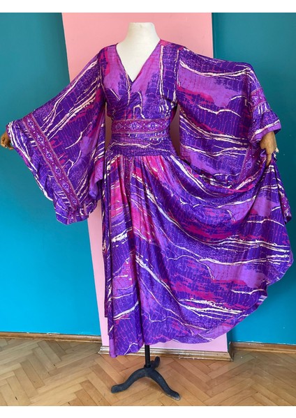 Ipek Yaldızlı Palazzo Pantolon & Bağlamalı Üst Takım – Bohem Şık Tasarım modelleri