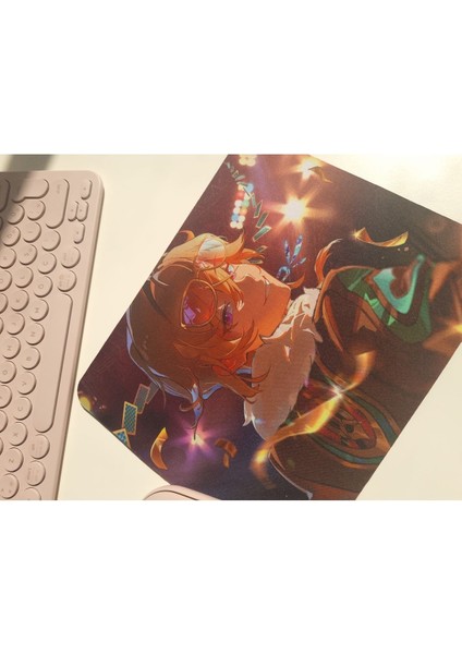 Honkai Star Rail Aventurine Mousepad 23X19 cm