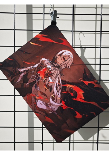 Genshin Impact Arlecchino Oyuncu Mousepad 28X40