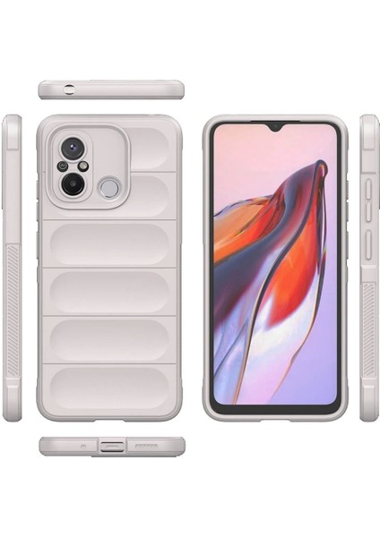 Newface Xiaomi Redmi 12C Kılıf Optimum Silikon - Krem fiyatları