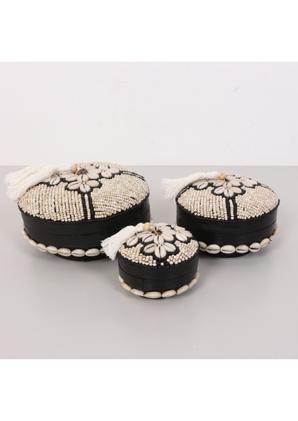 Mylamp Bali Boncuklu Bambu Saklama Kutusu S 11X8 cm fırsatları