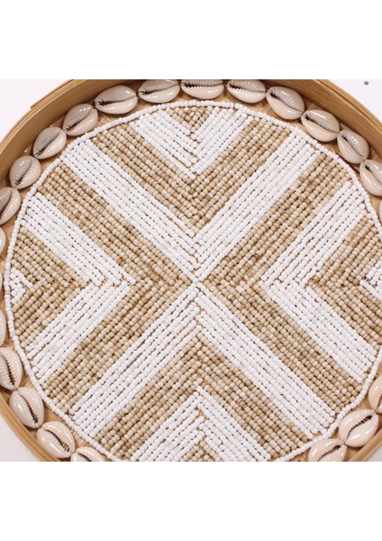 Mylamp Anadolu Boncuklu Bambu Duvar Dekoru &tepsi 25 cm fiyatları