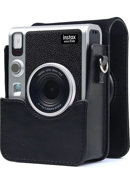 Instax Mini Evo Siyah Askılı Deri ÇANTA-FOTSIBP058-ITH modelleri