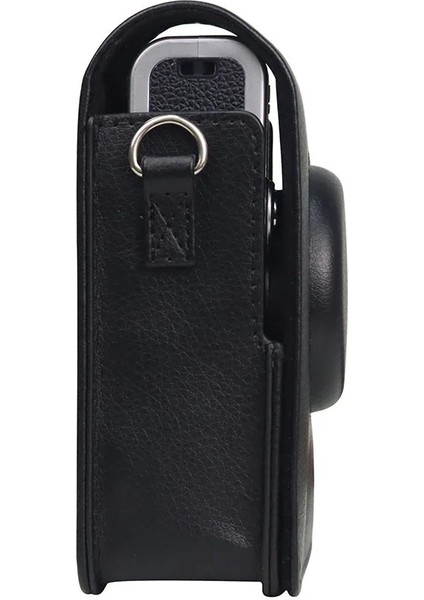 Instax Mini Evo Siyah Askılı Deri ÇANTA-FOTSIBP058-ITH fırsatları